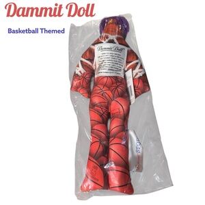 Dammit Doll Basketball Themed Humorous Frustration Doll - Not A Childs Toy